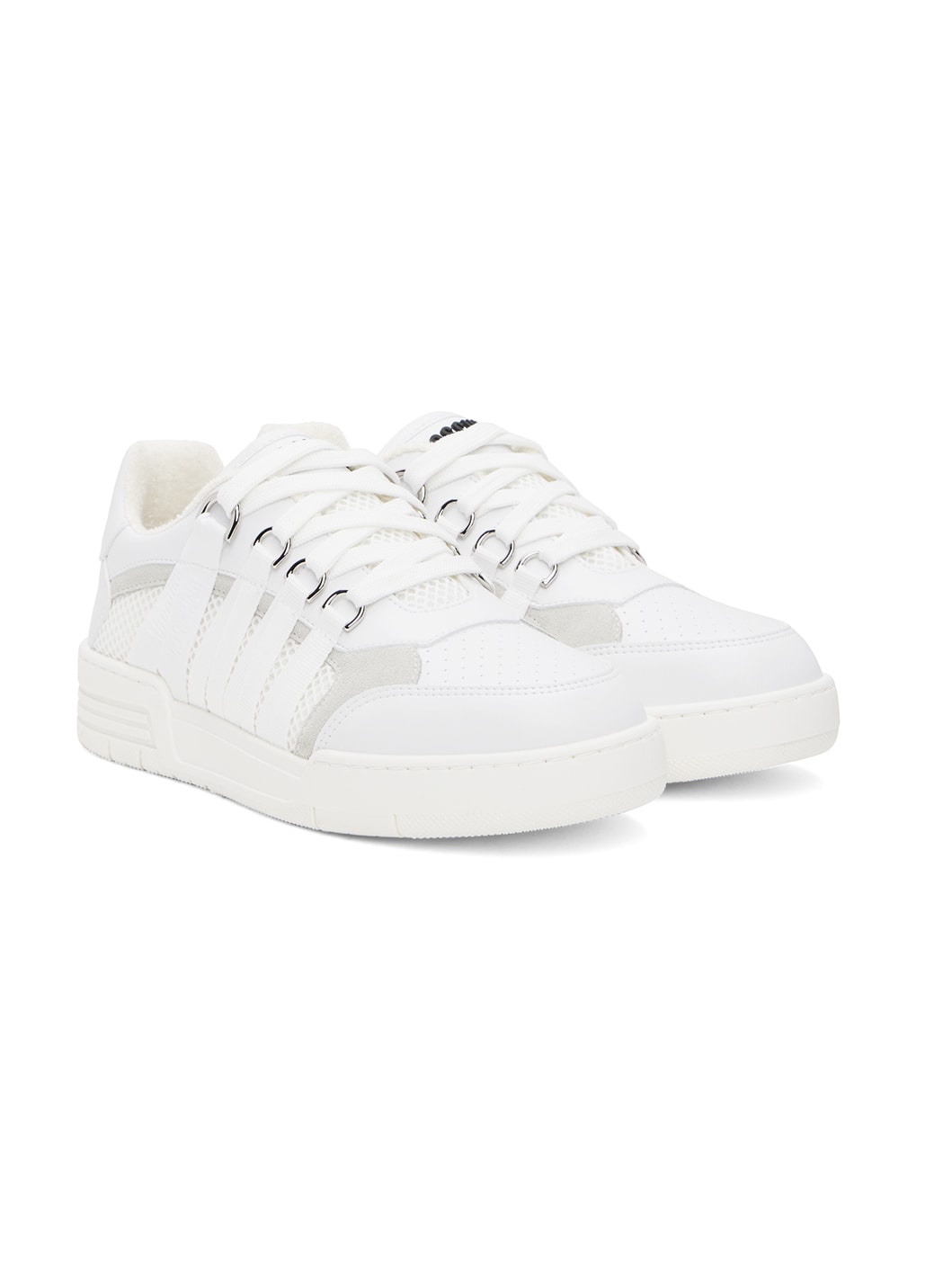 White Streetball Sneakers - 4