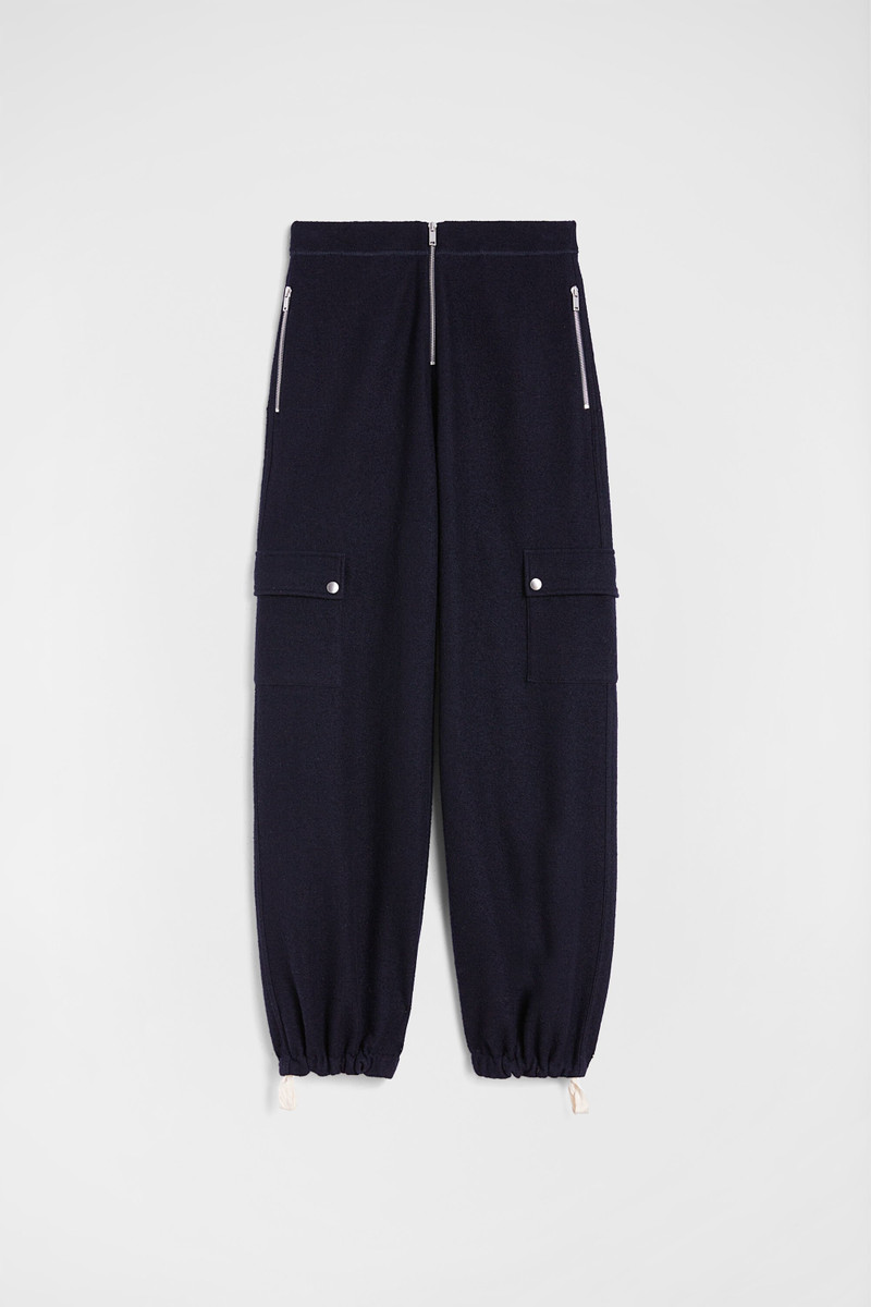 Felt Wool Sweatpants 1
