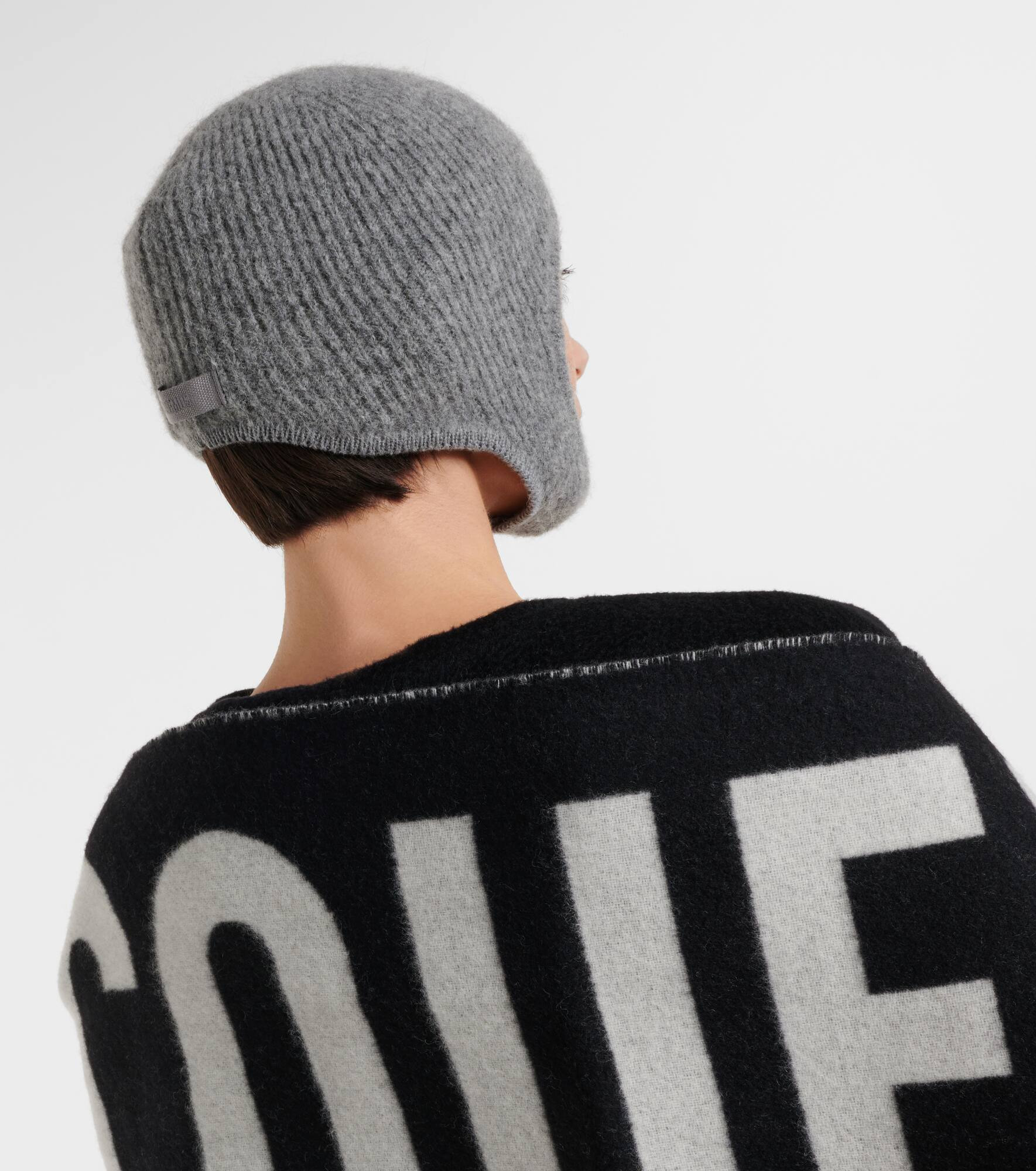 Ribbed-knit alpaca and wool-blend hood - 5