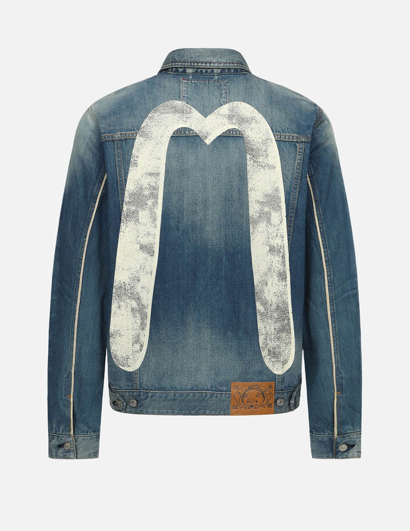 EVISU Classic Daicock Print Denim Jacket outlook