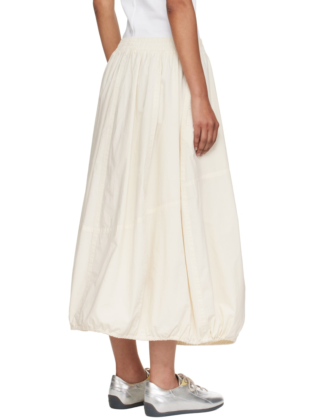 Off-White Parachute Midi Skirt - 3