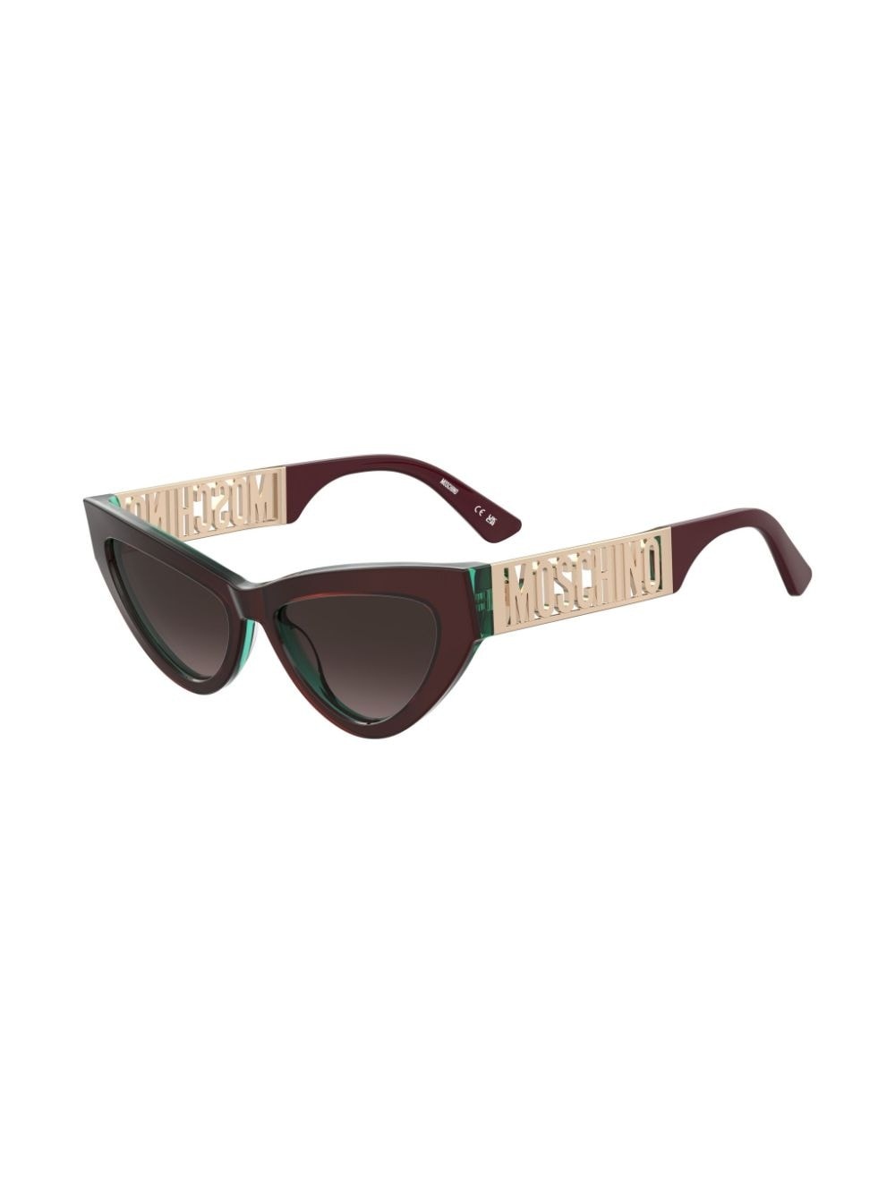 logo-plaque sunglasses - 2