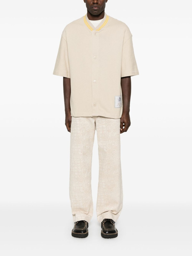 JACQUEMUS La Chemise Baseball MC shirt outlook