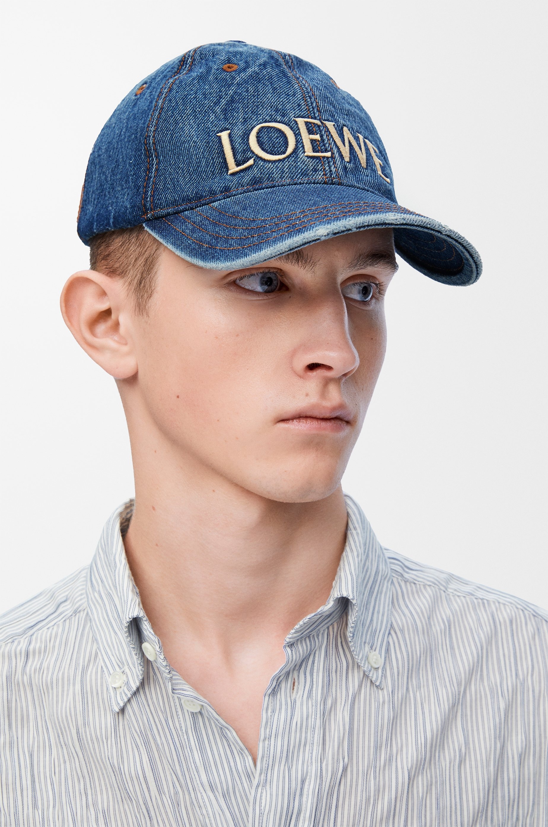 LOEWE cap in denim - 3