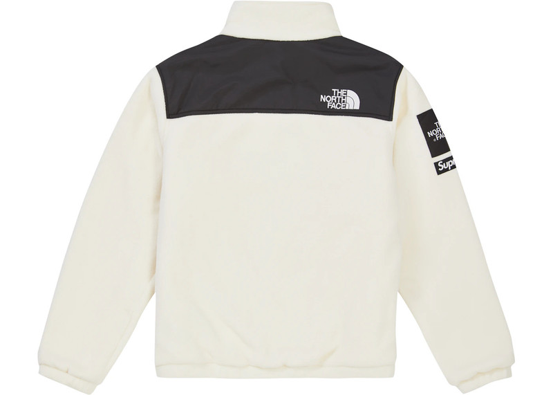 Supreme Supreme The North Face Expedition Fleece (FW18) Jacket White outlook