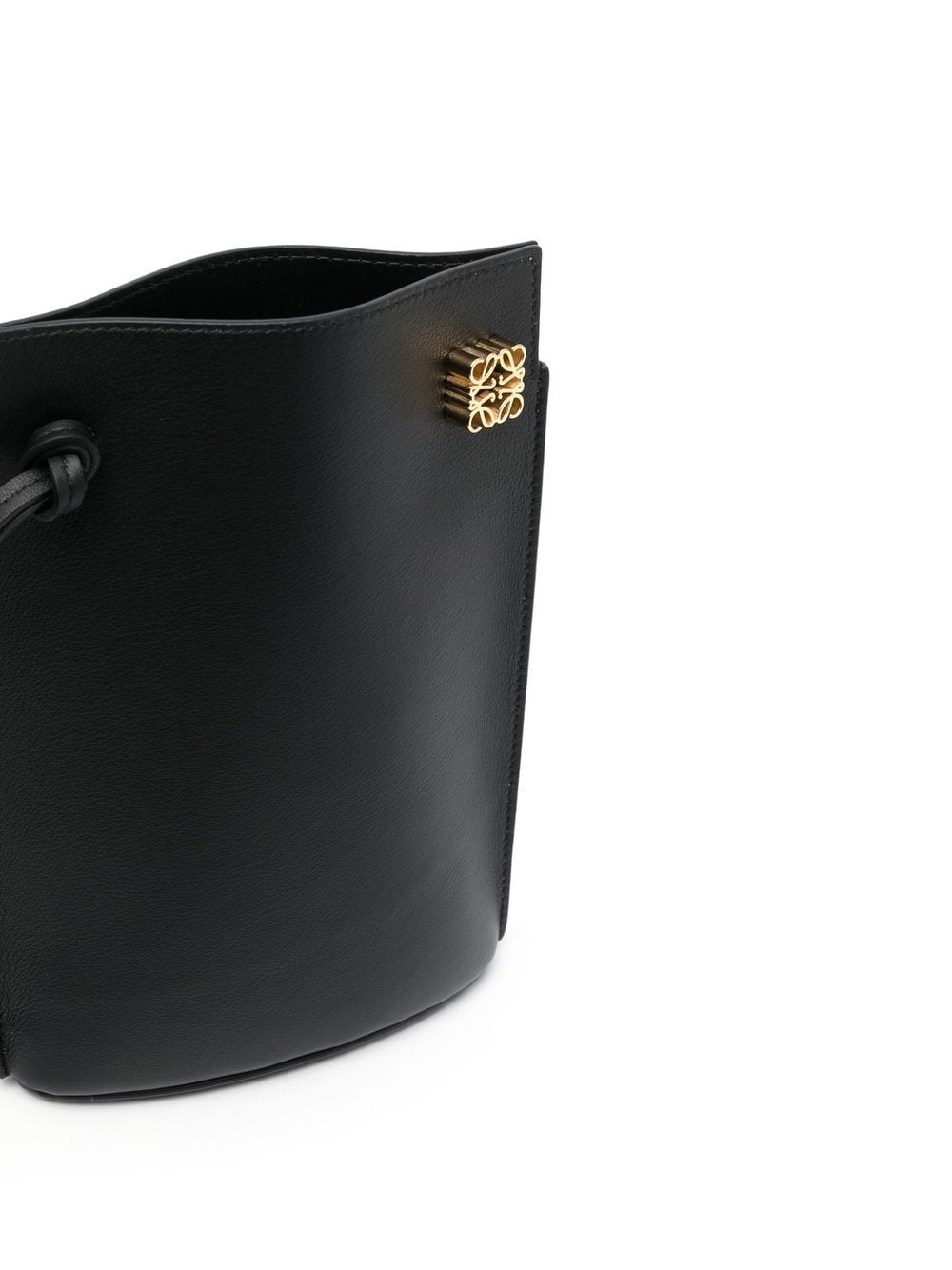 logo-plaque leather crossbody bag - 5
