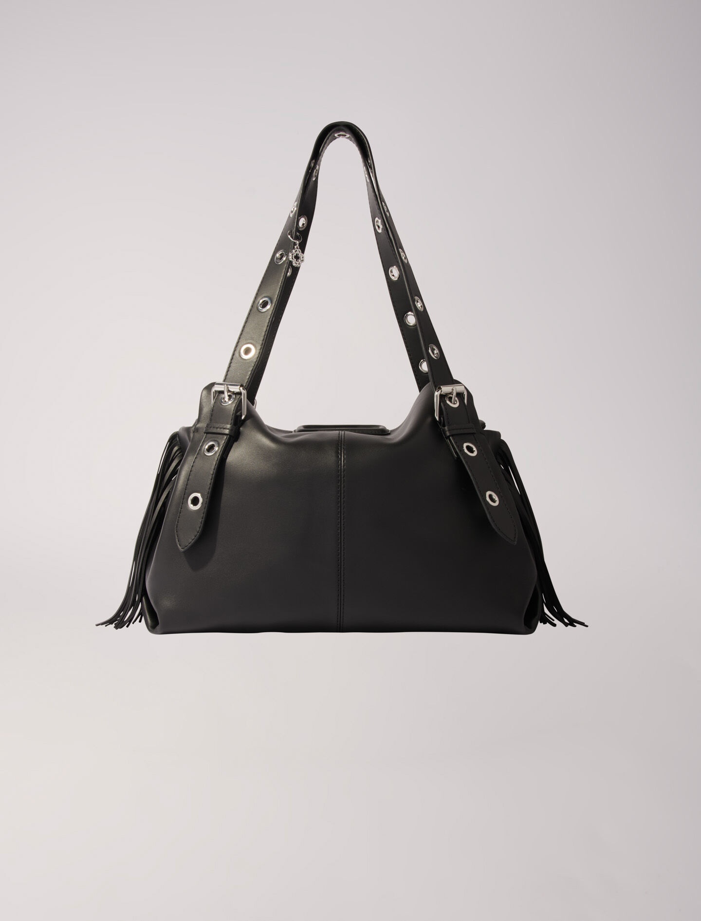 Plain leather Miss M XL bag - 12