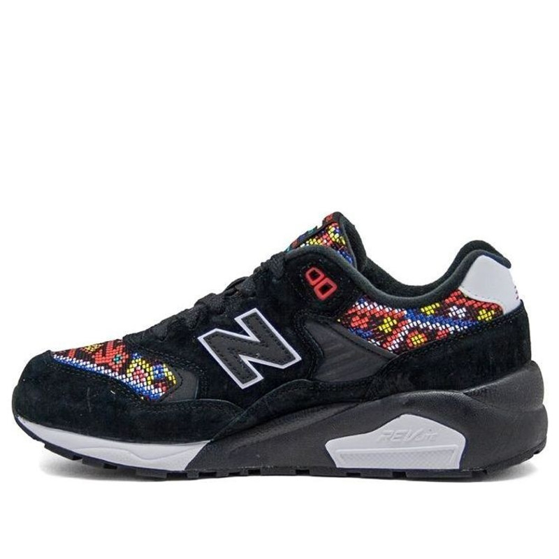 (WMNS) New Balance 580 Series 'Black White Red' WRT580HA - 1