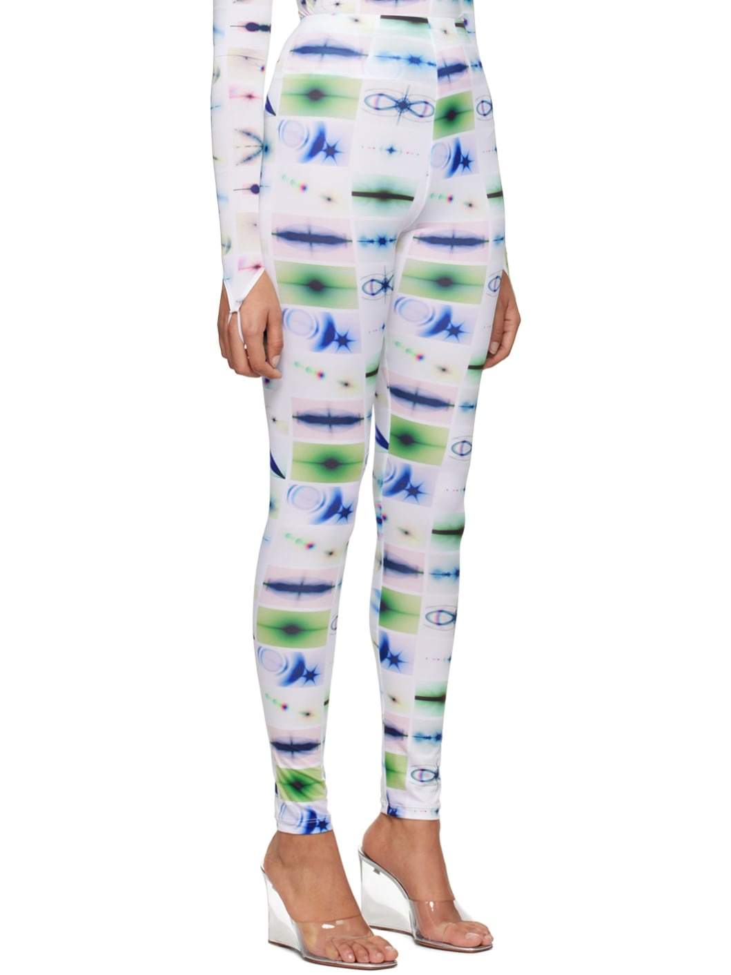 White Body Shop Leggings - 2