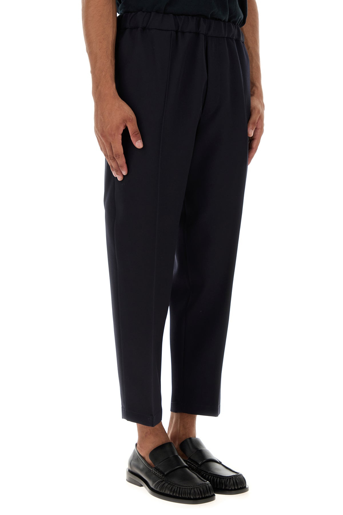 Midnight blue wool pant - 3