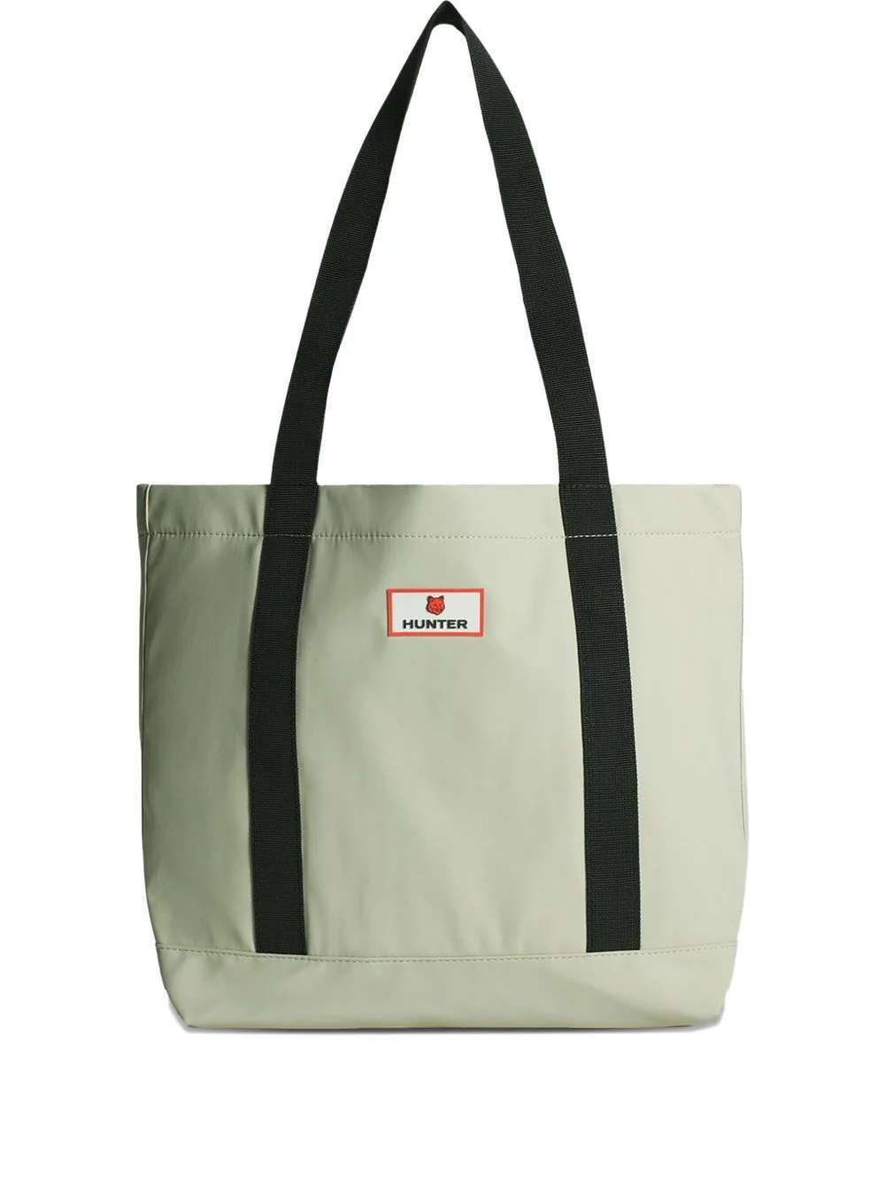 x Hunter logo-patch tote bag - 1