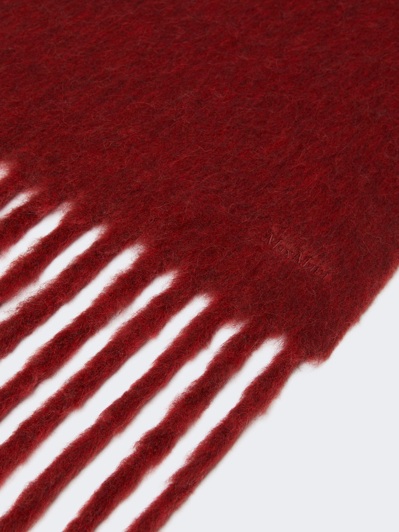 Max Mara OSSO Alpaca-blend scarf outlook