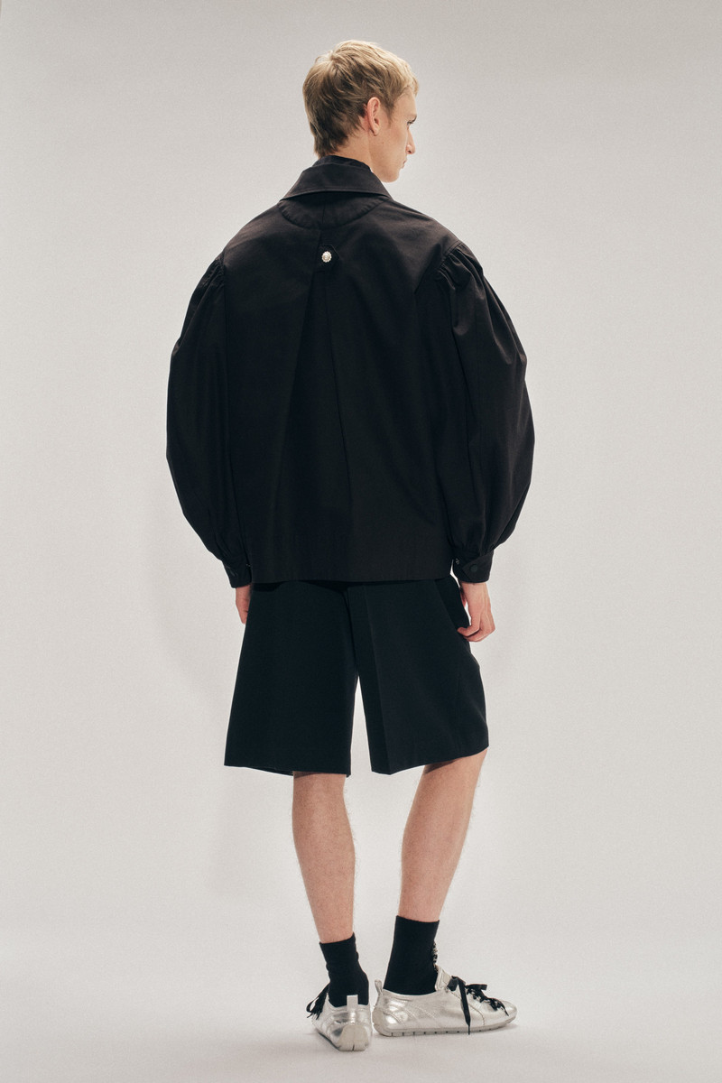 Puff Sleeve Utility Pen Pocket Jacket 3