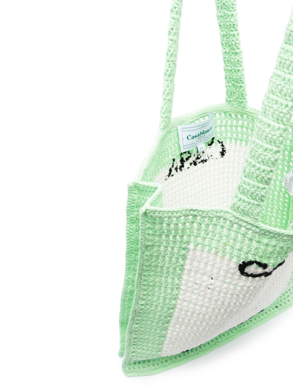 Atlantis crochet-knit tote bag - 5