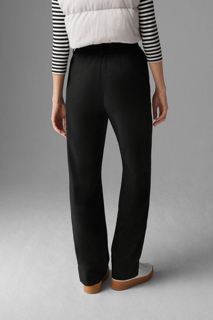 Mio Flannel pants in Black - 3