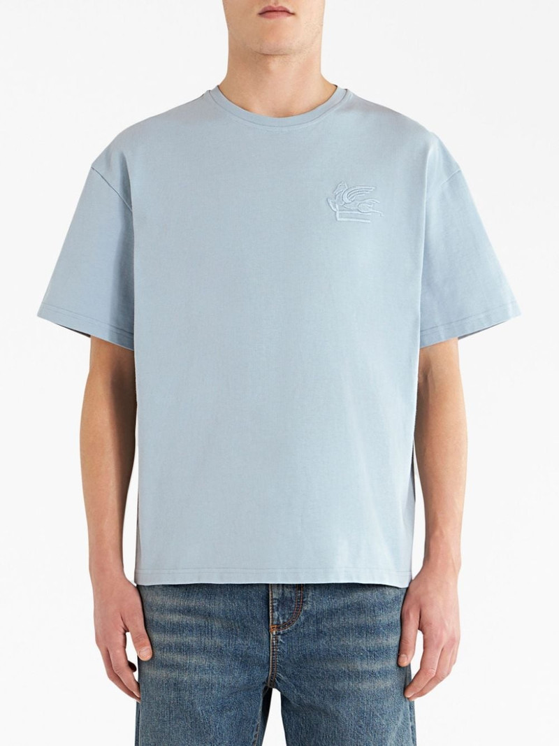 Etro crew-neck cotton T-shirt outlook