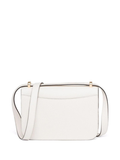 Prada triangle logo-plaque crossbody bag outlook