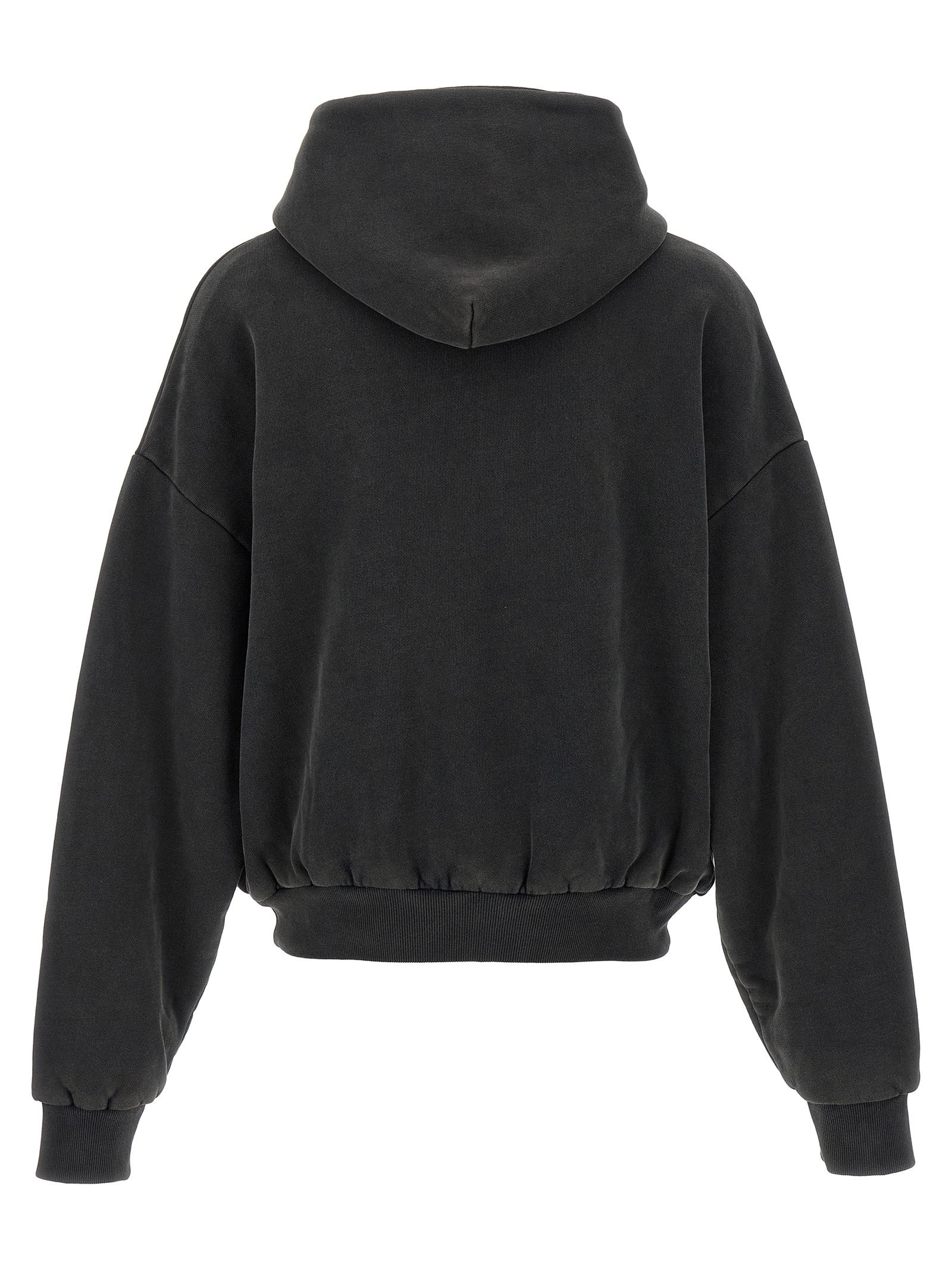 Thermarl Hood Washed Sweatshirt Black - 2