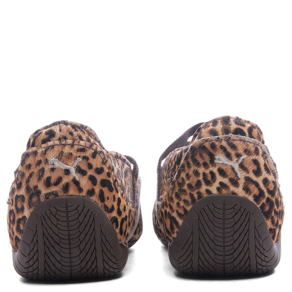 WOMEN'S SPEEDCAT BALLET WILD - CHOCOLATE/WARM WHITE - 4