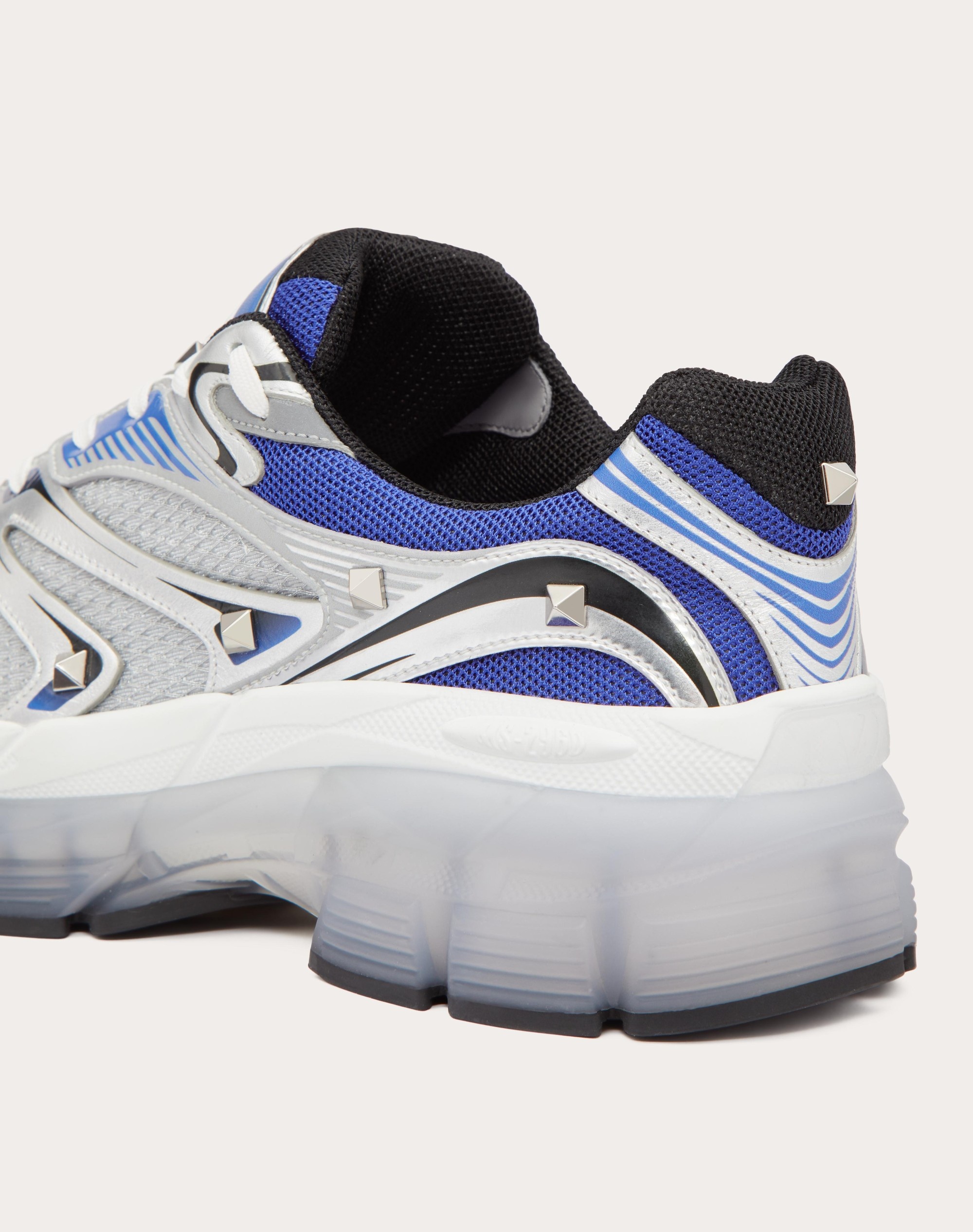 MS-2960 LOW-TOP SNEAKER IN FABRIC AND CALFSKIN - 5