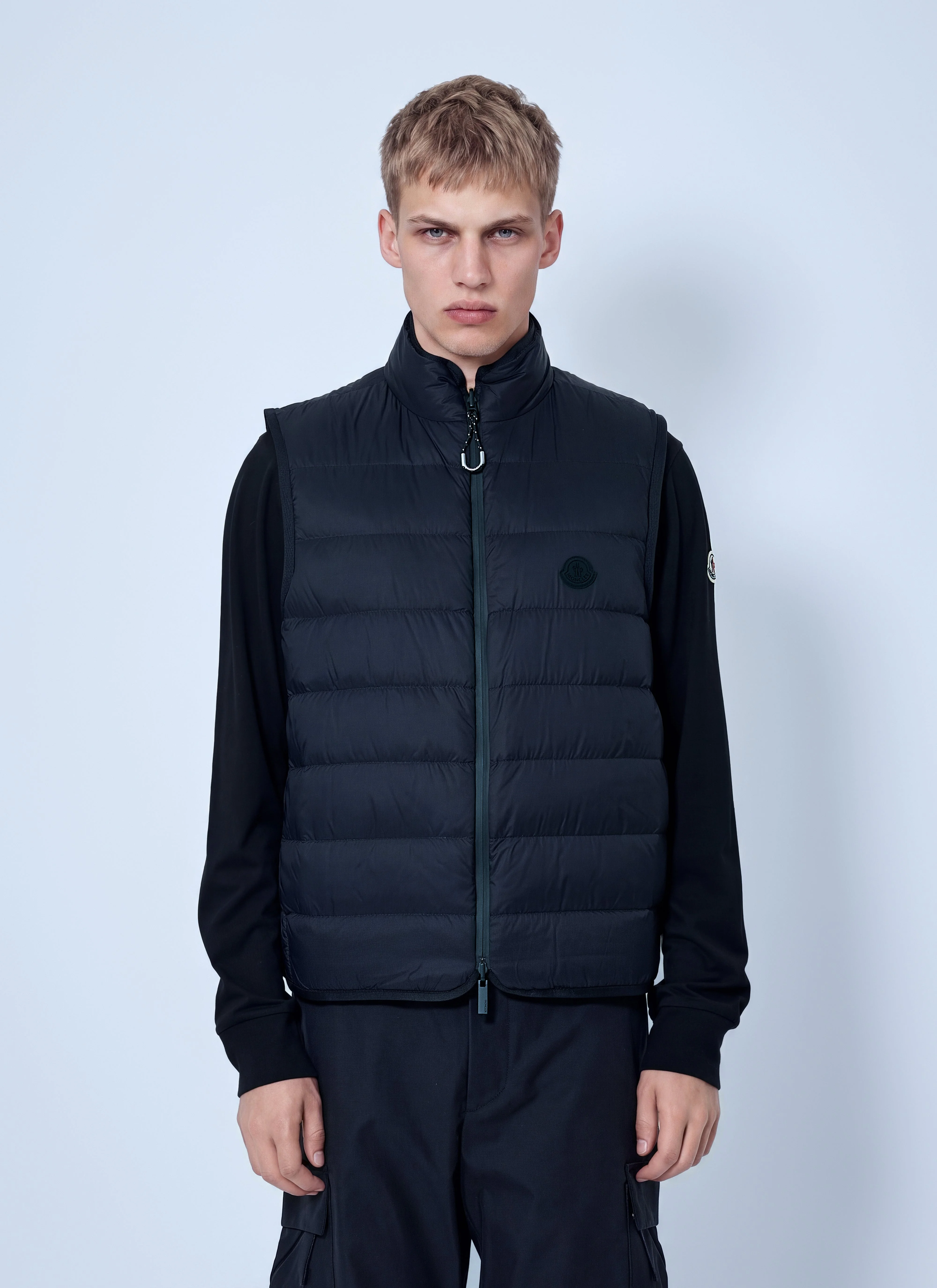 Moncler Men Teddy Fleece Reversible Down Gilet - 1