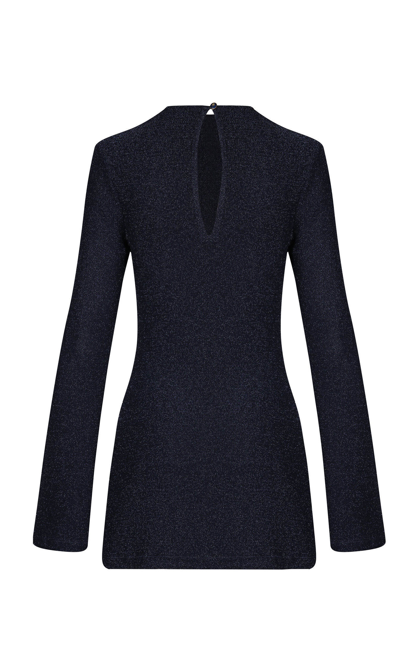 Self Love Knit Lurex Top navy - 6