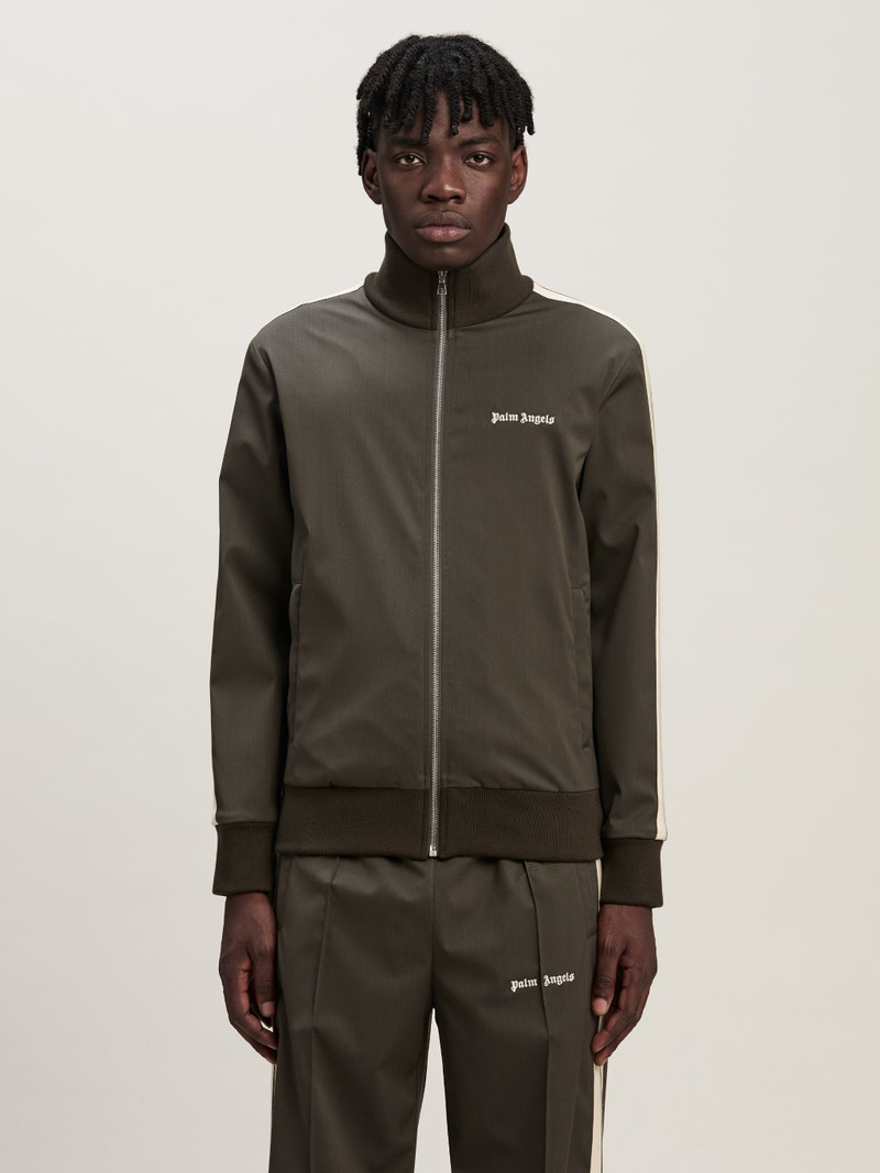 Wool Track Jacket Classic Logo 3