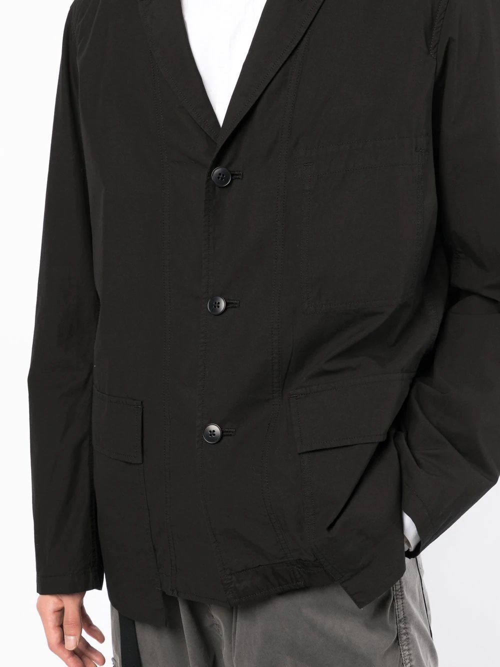 single-breasted tailored blazer - 5