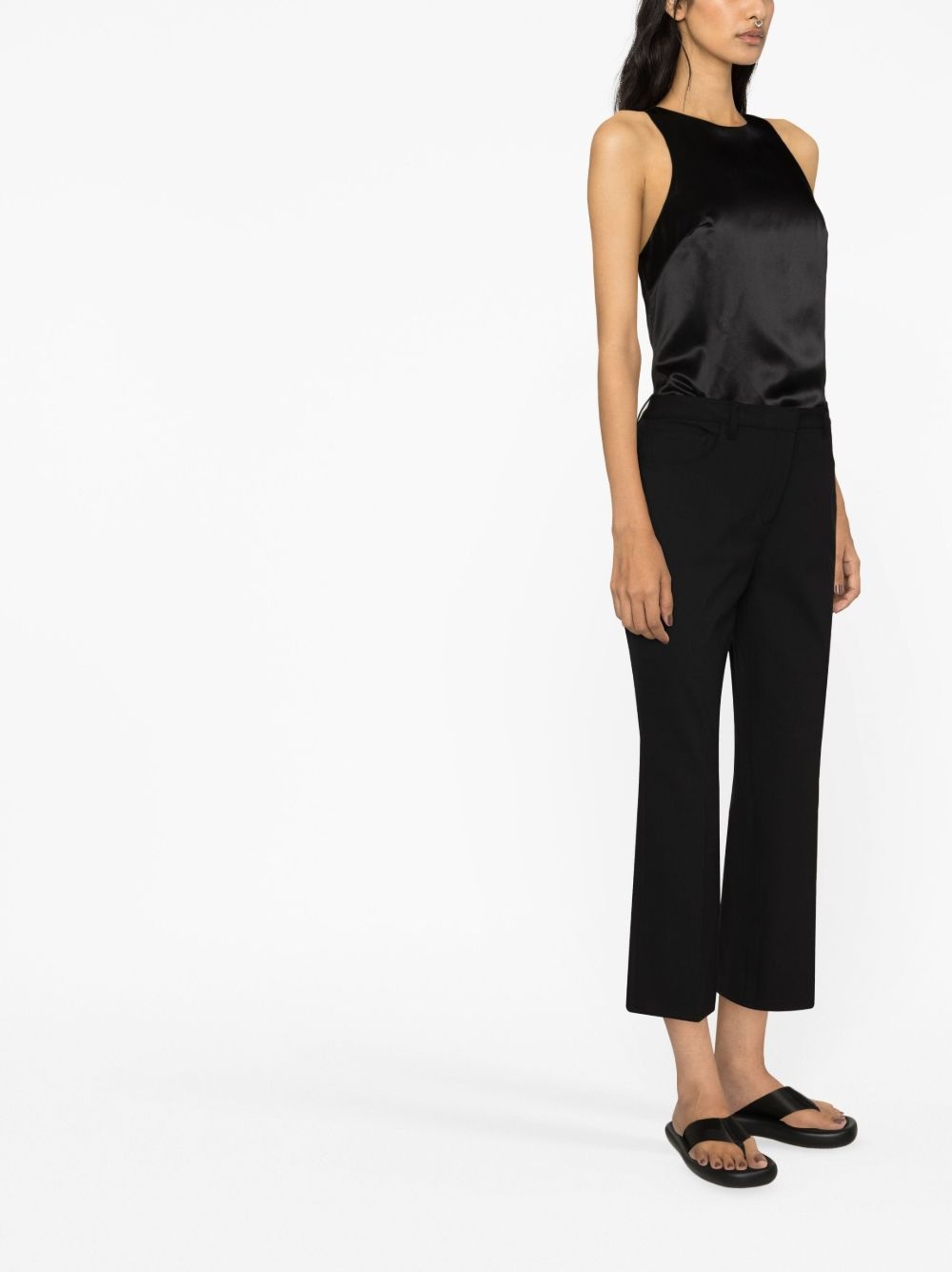 cropped tailored trousers - 4
