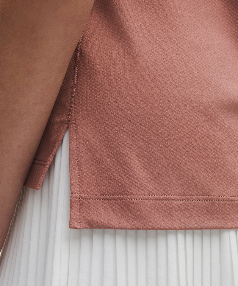 Quick-Dry Sleeveless Polo Shirt Straight Hem *Logo 5