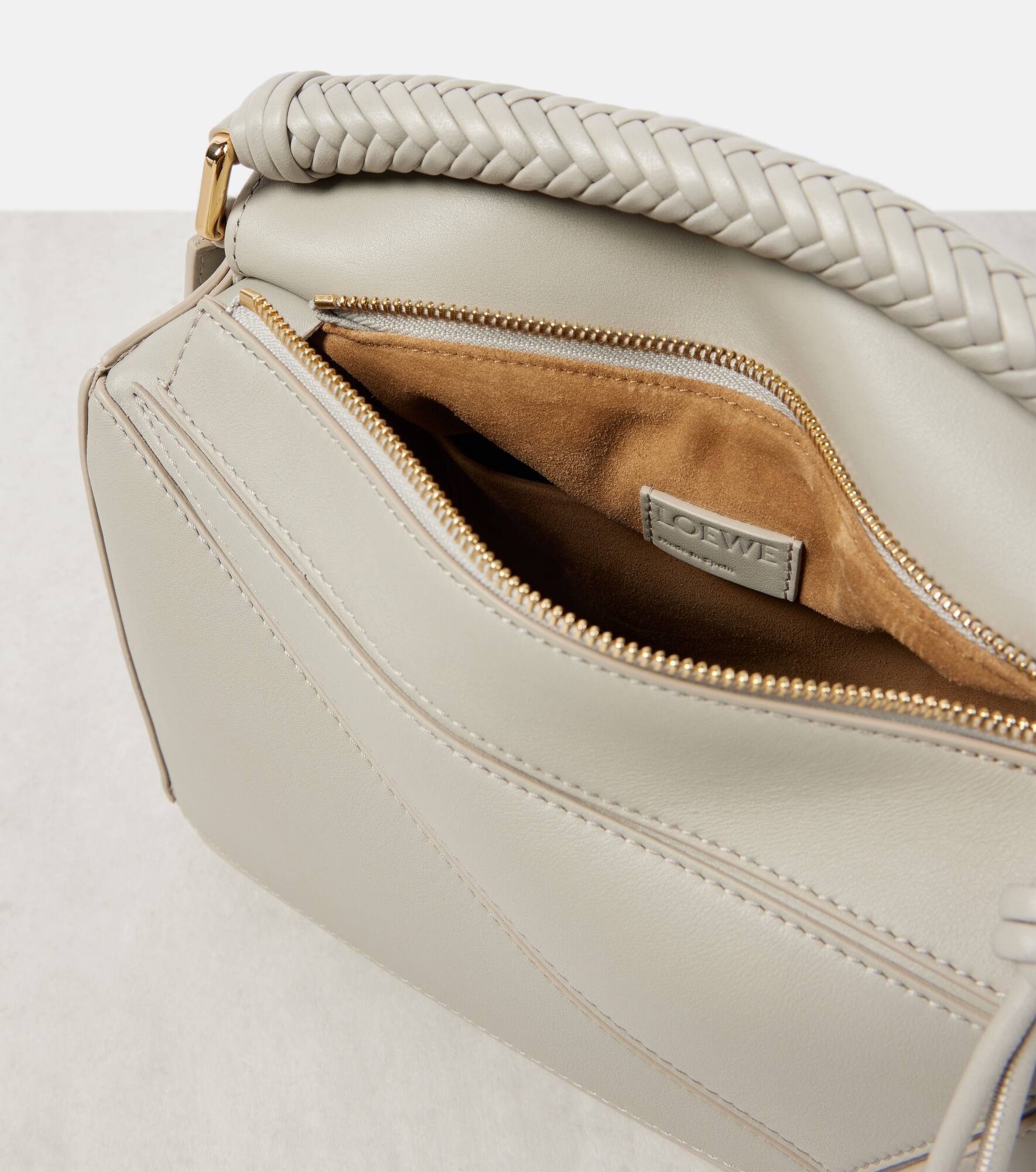 Puzzle Small leather shoulder bag - 3