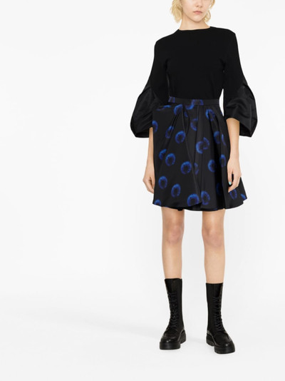 sacai puff-sleeve top outlook