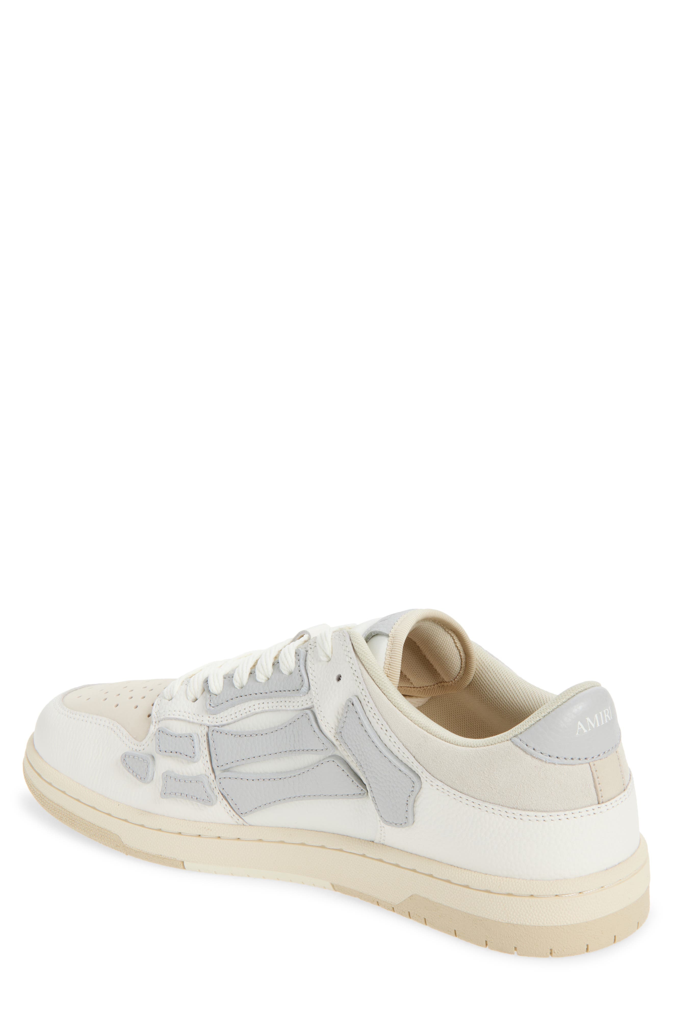 AMIRI Skeleton Low Top Sneaker in Grey at Nordstrom - 2