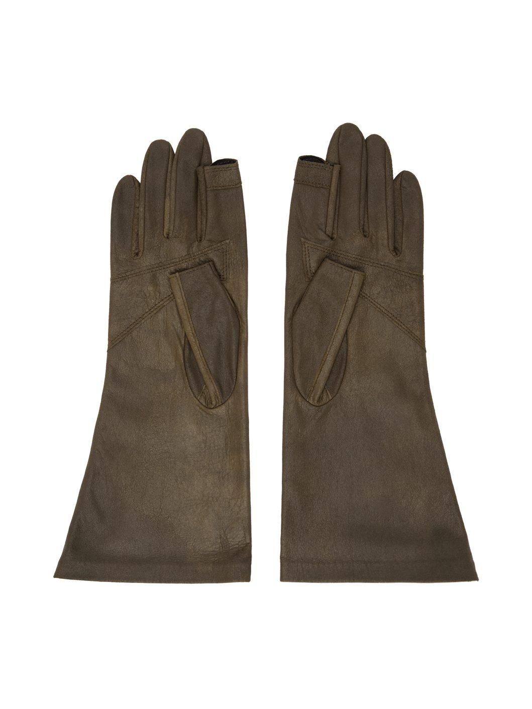 Khaki Porterville Short Gloves - 2
