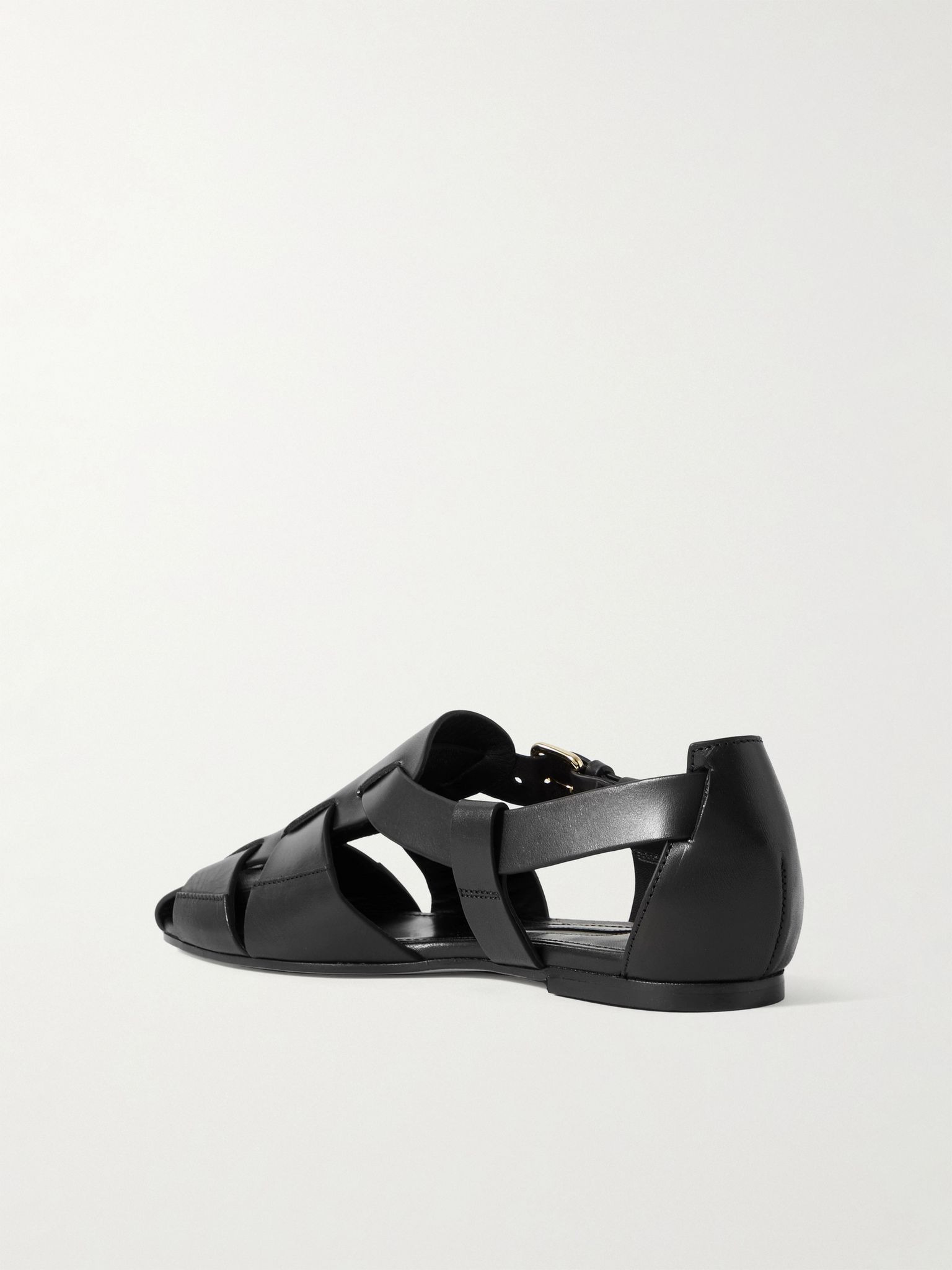 Ernest leather sandals Black - 3