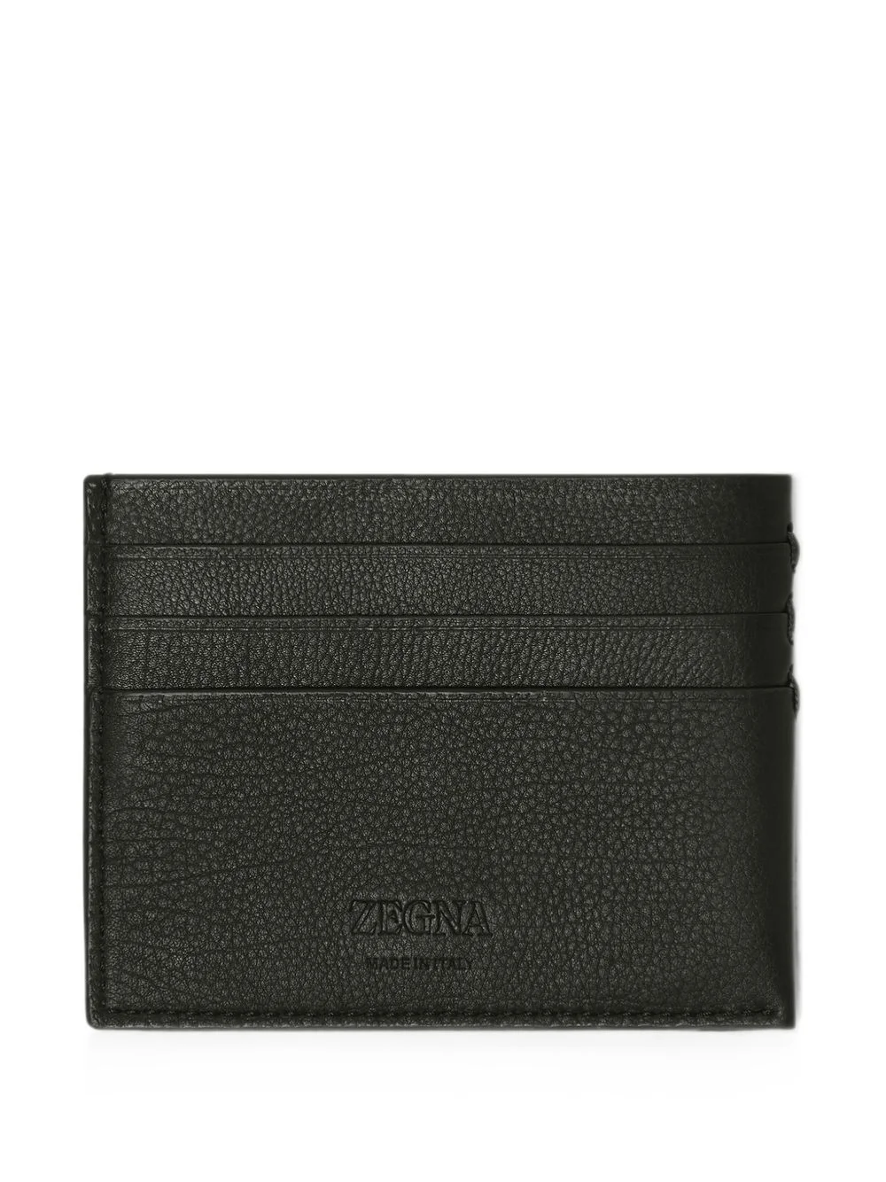 dark olive green SECONDSKIN card case - 1