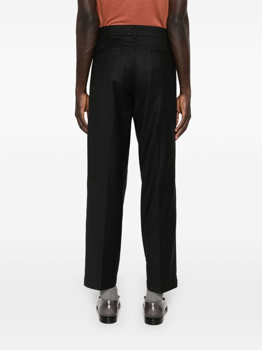 Nerio mid-waist straight-leg trousers - 4
