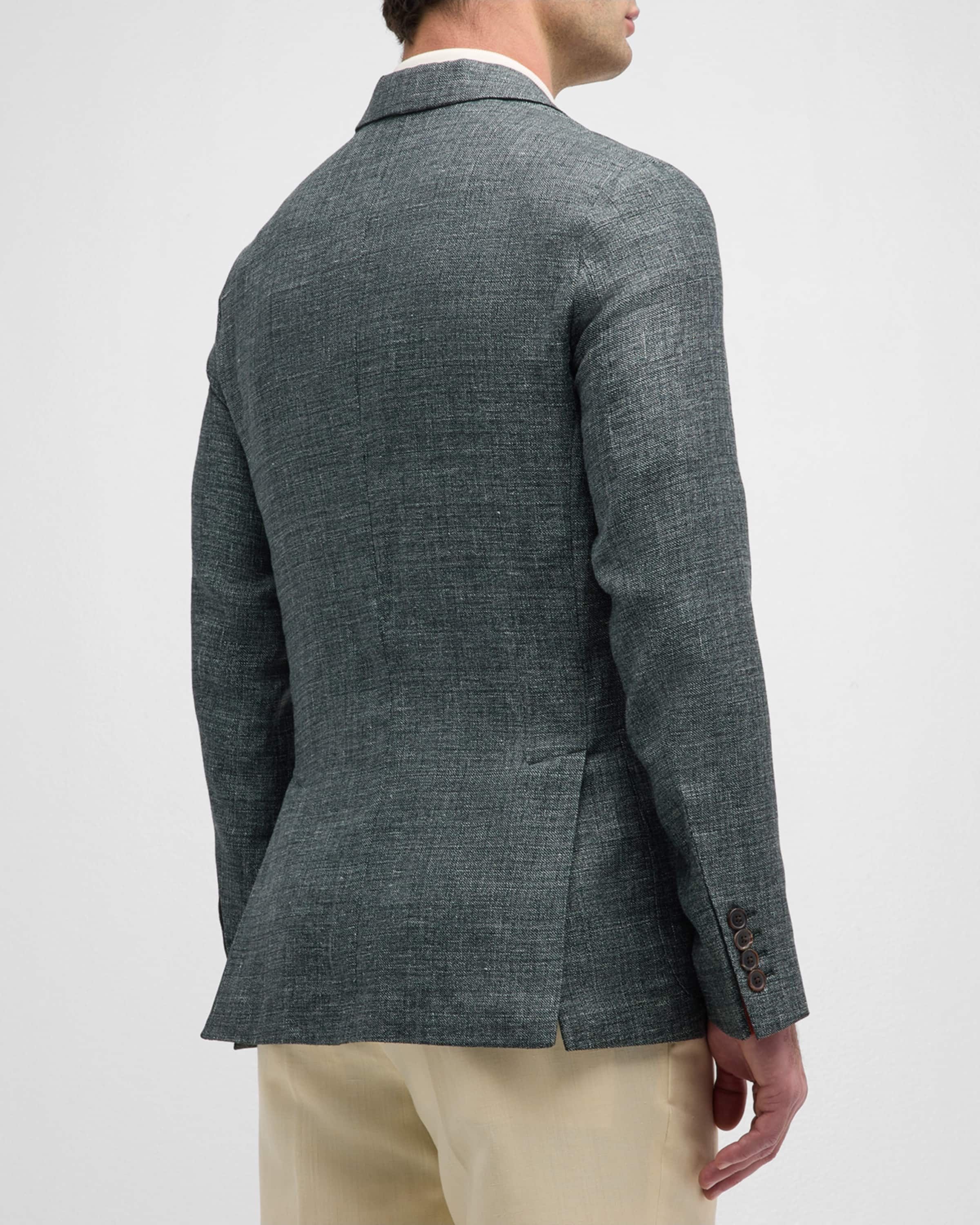 Men's Wool-Linen Sport Jacket - 6