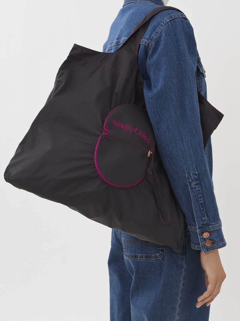 SEE BY CHLOÉ ESSENTIAL FOLDED BAG IN POUCH 4
