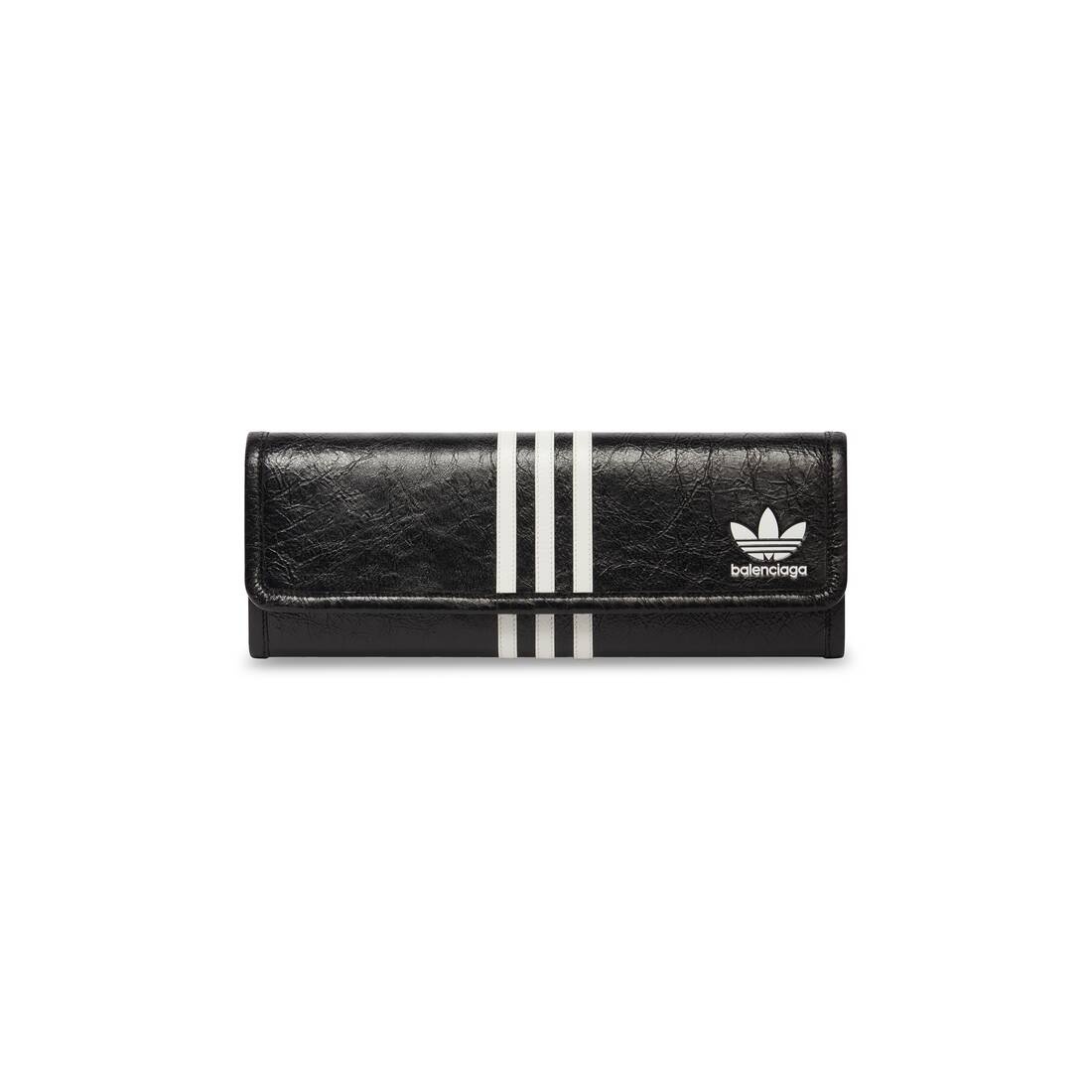 Women's Balenciaga / Adidas Wallet On Strap  in Black - 8