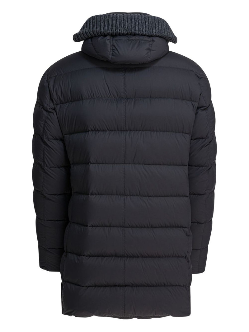 Herno hooded padded jacket outlook
