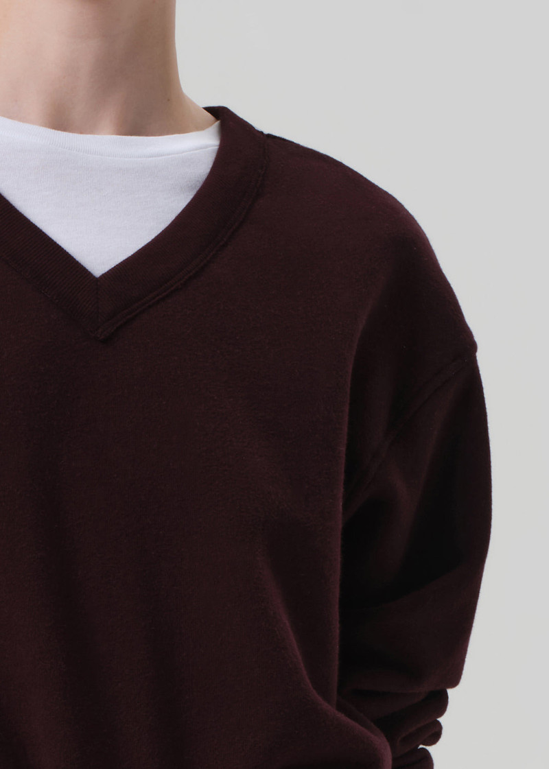 Vernata Pullover In Mahogany 5
