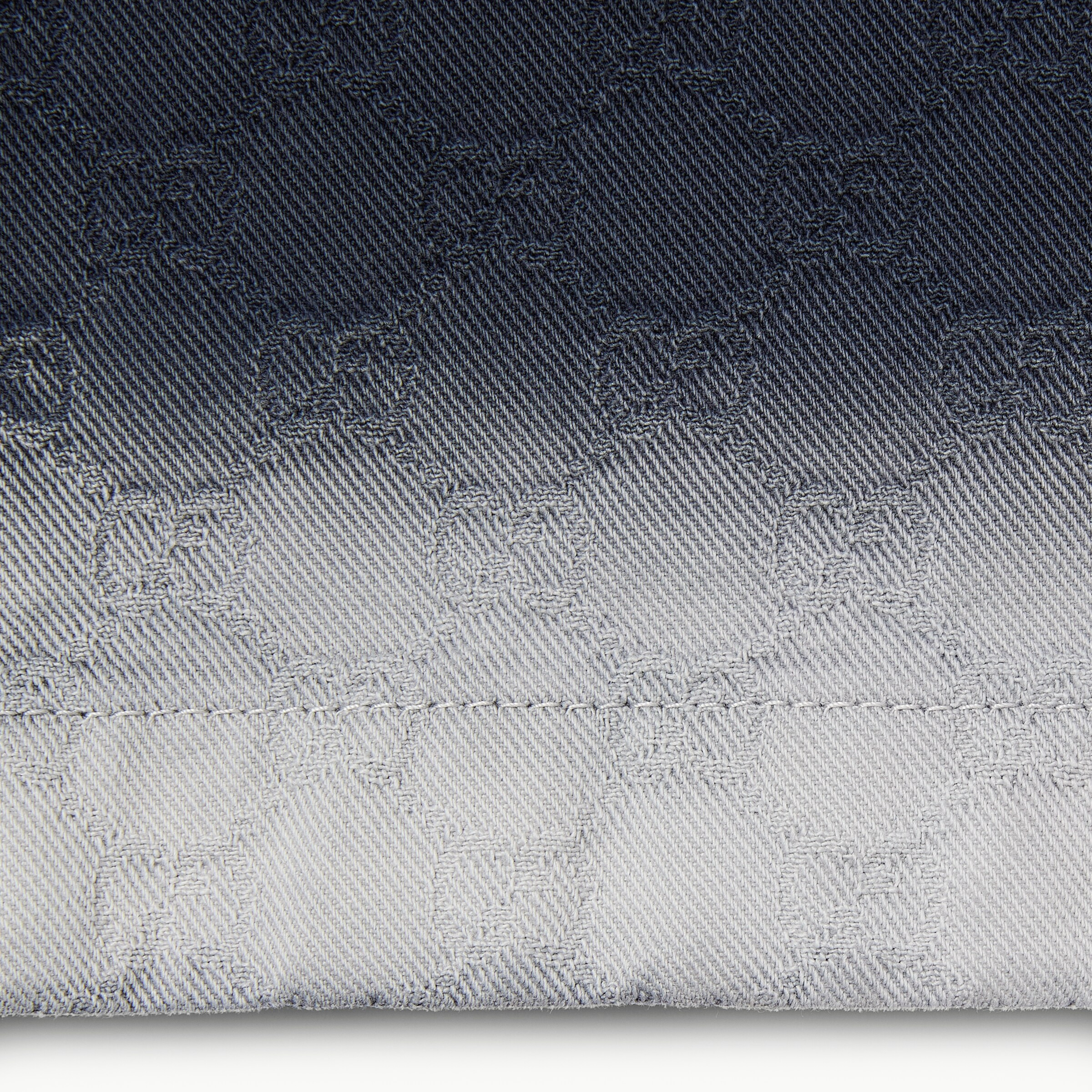 Bleached GG cotton denim jacquard pant - 6