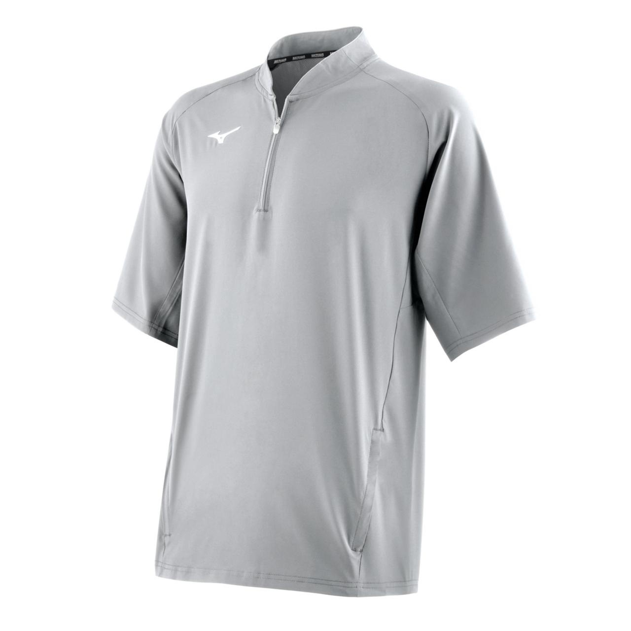 Mizuno Men's Short Sleeve Baseball Hitting Jacket - 1