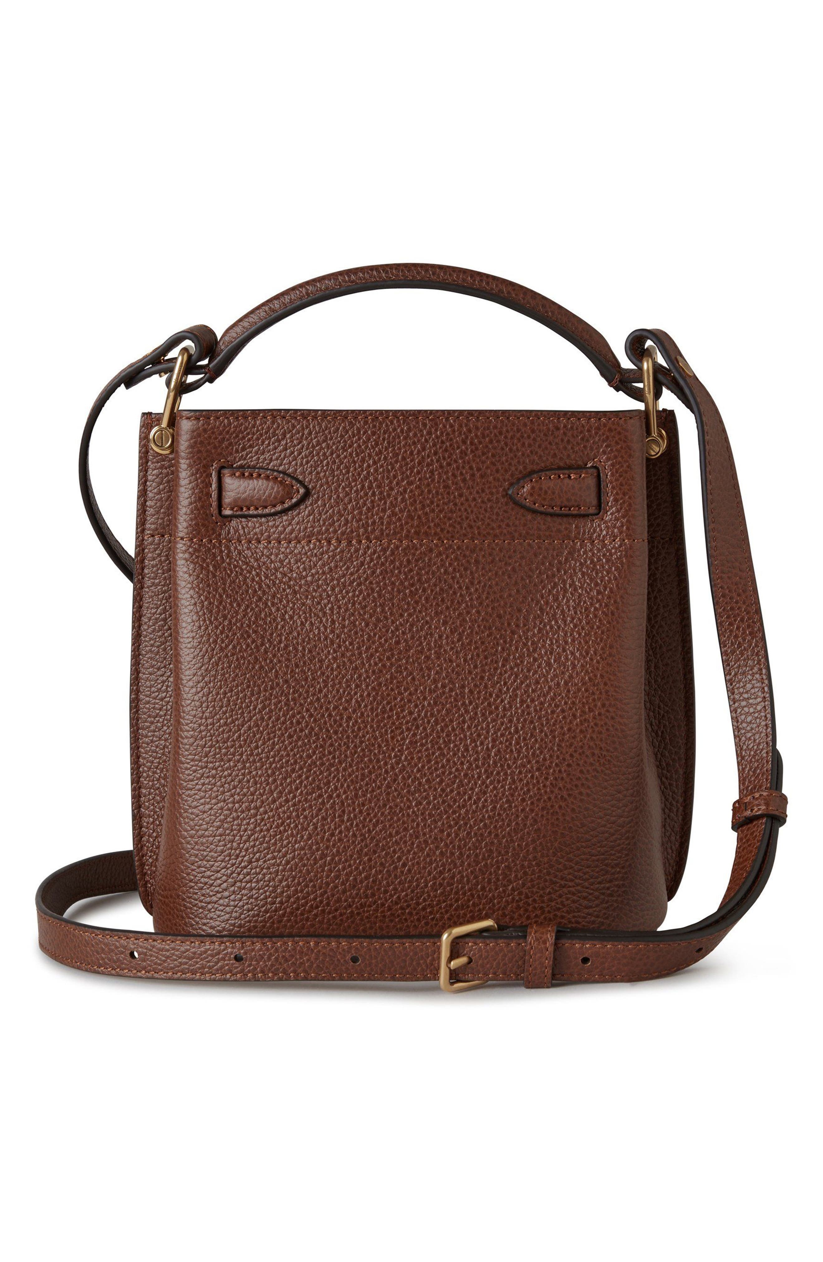 Mulberry Mini Islington Leather Bucket Bag in Oak at Nordstrom - 3