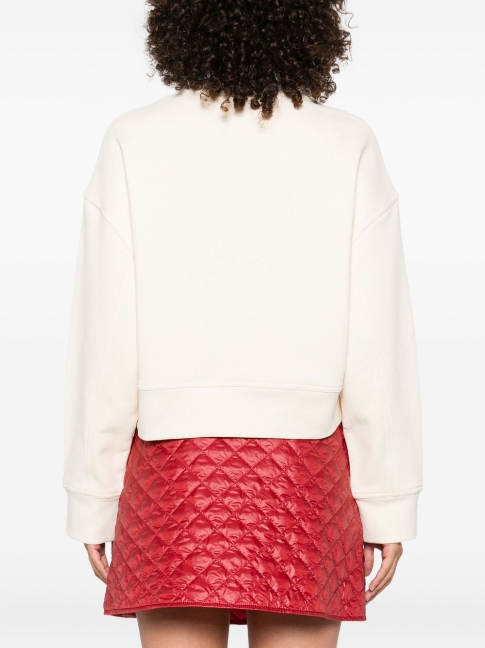 bow-cherry sweatshirt - 4