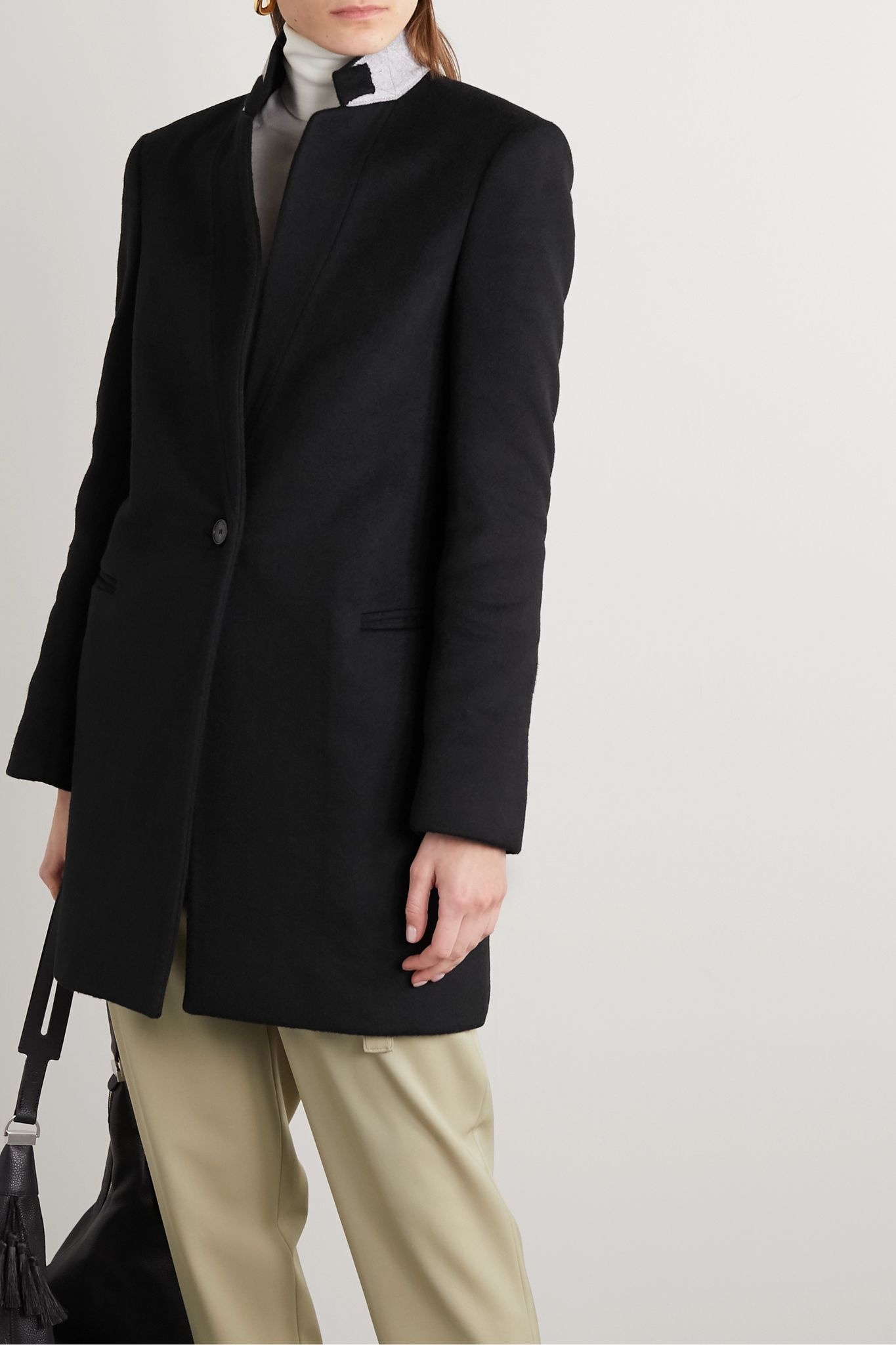 Wool-felt coat - 3