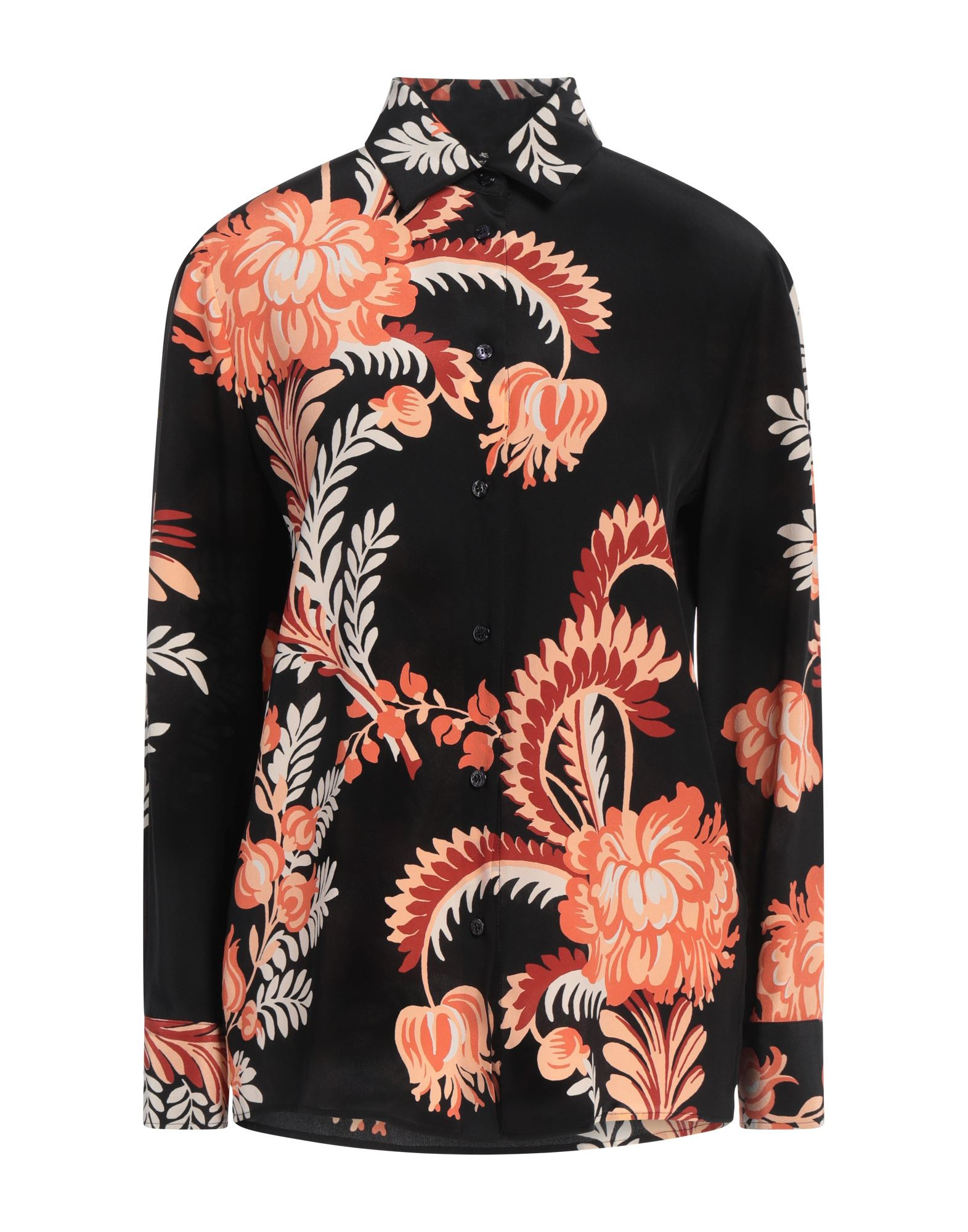 Brick Women's Floral Shirts & Blouses - 1