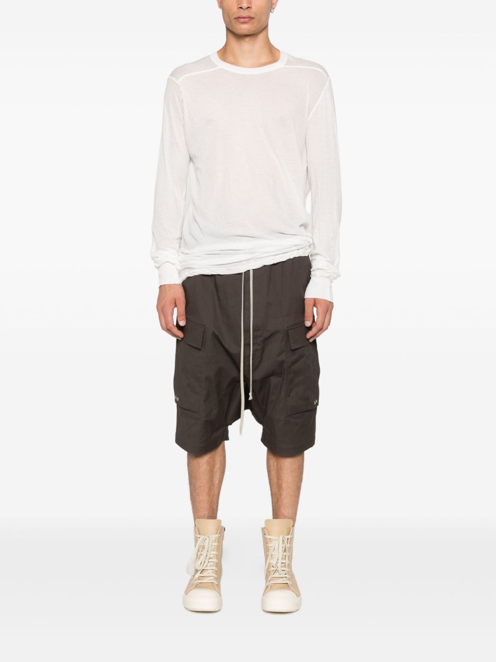 long-sleeve organic-cotton T-shirt - 2