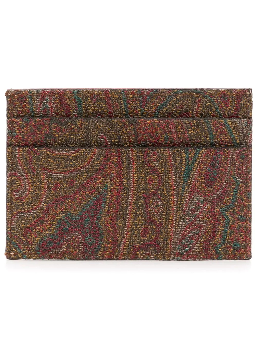 paisley pattern cardholder - 1